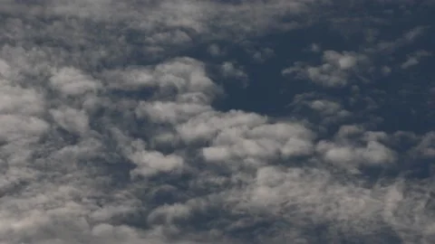 Evening summer clouds over Berlin and Brandenburg, Germany Stock Footage 137869463