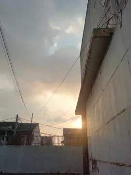 Evening sun Stock Photos