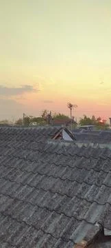 Evening sun Stock Photos