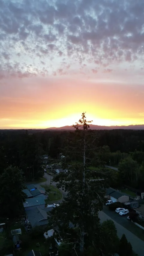 Evening sunset 動画素材 276851585