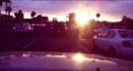 Evening sunset glare - driving - 2 HD 동영상