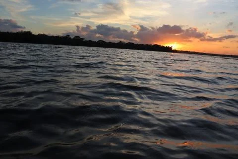 Evening sunset 写真素材