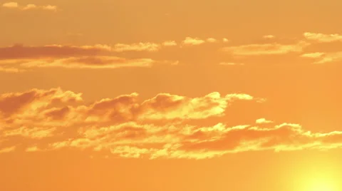 Evening sunset through the clouds 스톡 동영상 40872526