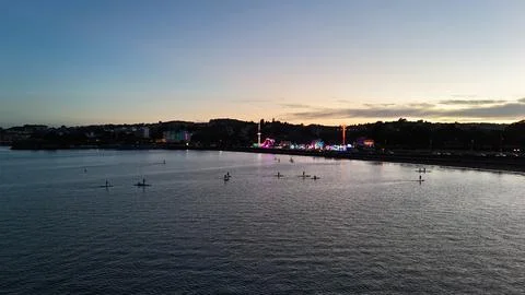 Evening sup Foto stock