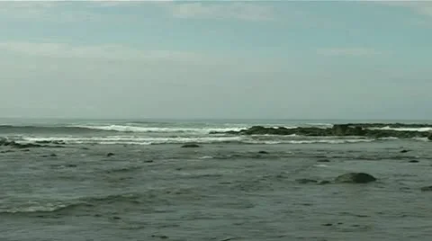 Evening surf Stock-Footage 9116707