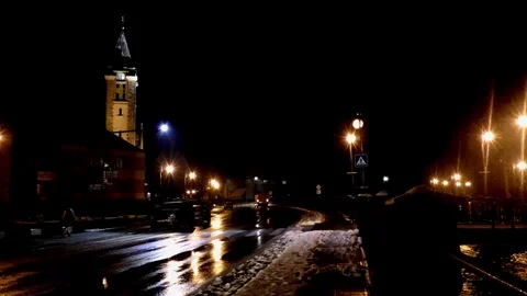 Evening in Terchova. Stock Footage 82710257