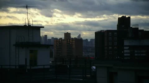 Evening time-lapse 4. Stock Footage 10717526