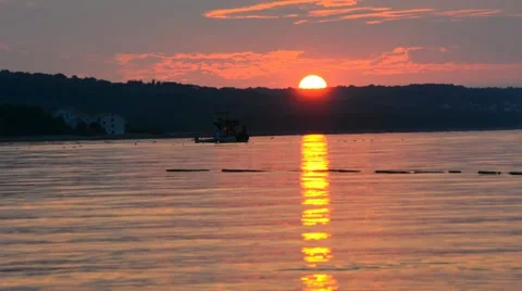 Evening Time Lapse Stock Footage 42766905