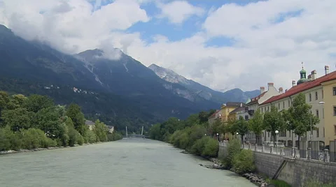 An Evening Timelapse in the Alps Stock Footage 52267888