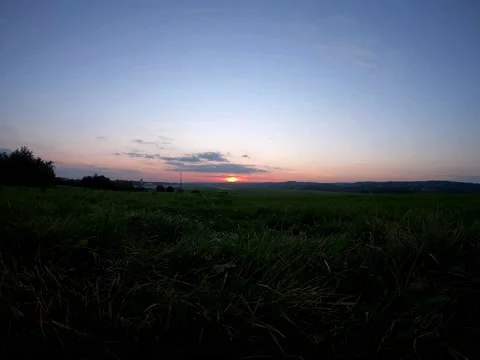 Evening Timelapse Video stock 161880459