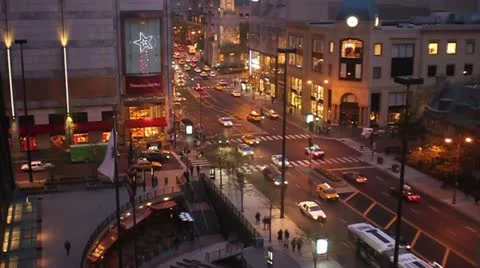 Evening Traffic Chicago.mp4 動画素材 11060630