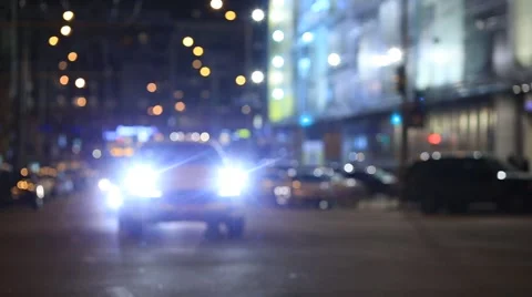 Evening traffic in the city Stock Footage 47482015