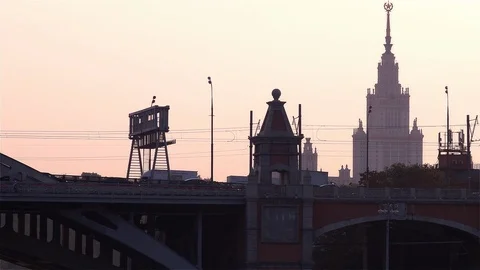 Evening Traffic in the City Stock Footage 94782743