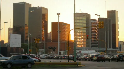 Evening Traffic Stock-Footage 690556