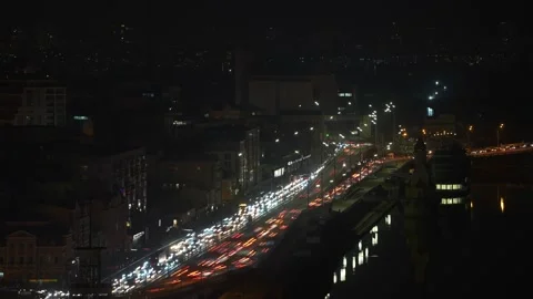 Evening traffic Stock Footage 223646759
