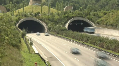 Evening traffic - high speed Stock Footage 82400