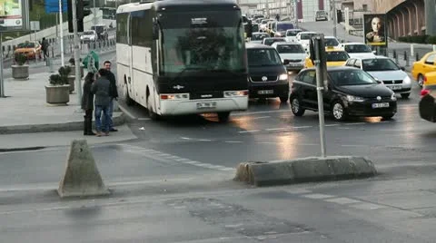 Evening Traffic Time Lapse 스톡 동영상 9894416