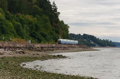 Evening Train Stock Photos