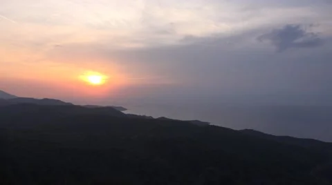 Evening Turkish panorama Stock Footage 41001480