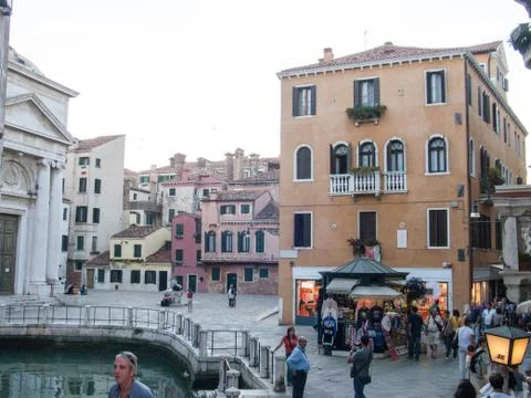 Evening in Venice 스톡 사진