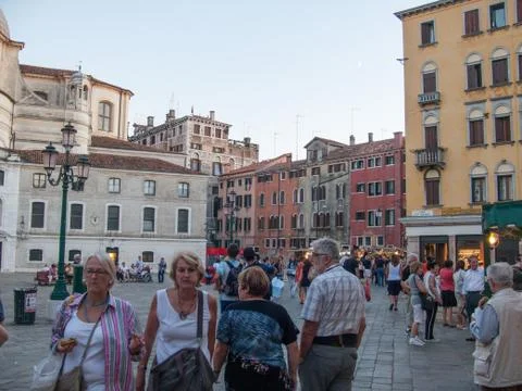 Evening in Venice 스톡 사진
