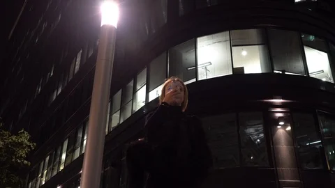 Evening video in Moscow. Stock Footage 114297181