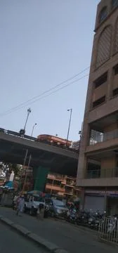 The evening view Stock Photos