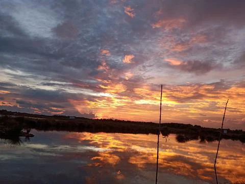 Evening view Foto stock