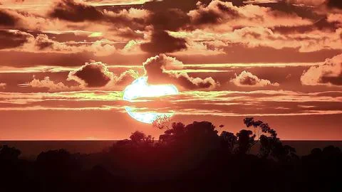 Evening view Stock Photos