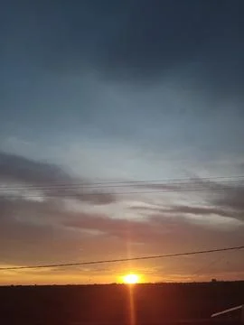 Evening view 스톡 사진