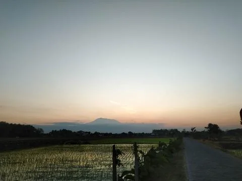 Evening View Foto stock