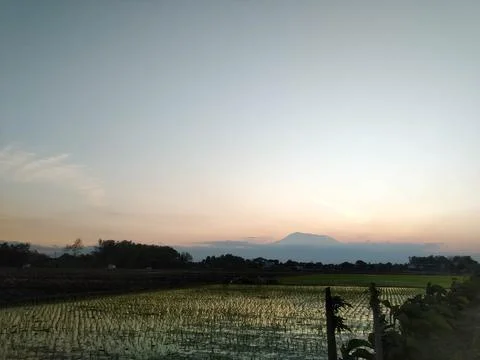 Evening View Foto stock