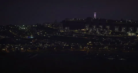 Evening Village Stock Footage 203855264