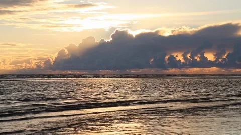 Evening_beach Stock Footage 90538276