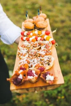 Event Appetizers Stock Photos