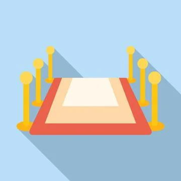 Event barrier icon flat vector. Plan calendar Ilustração Stock