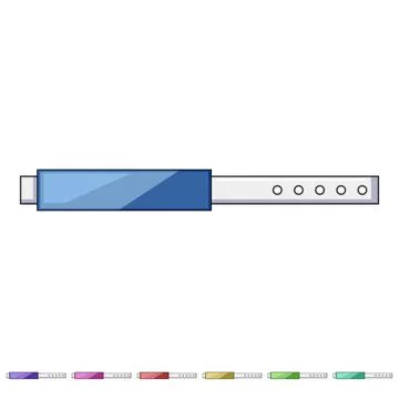 Event bracelet representing access control and security Stock Illustration