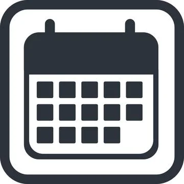 Event Calendar Schedule Stock Illustration