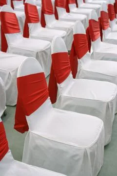 Event chairs 스톡 사진
