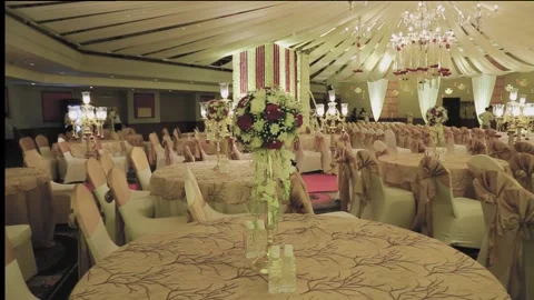 Event Decor-04 Stock Footage 138583203