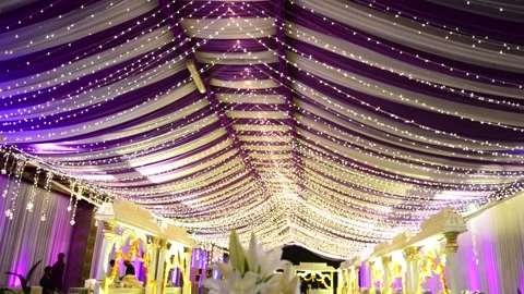 Event Decor-08 Stock Footage 138583240