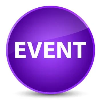 Event elegant purple round button Stock Illustration