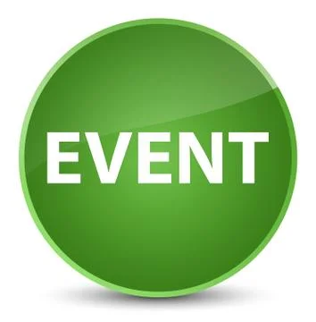 Event elegant soft green round button Illustrazione stock