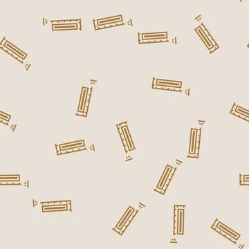 Event flag glyph seamless pattern Illustrazione stock