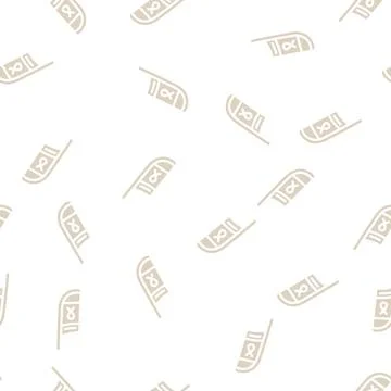 Event flag glyph vector seamless pattern Illustrazione stock