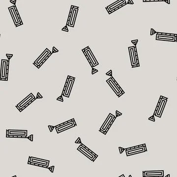 Event flag line seamless pattern Illustrazione stock