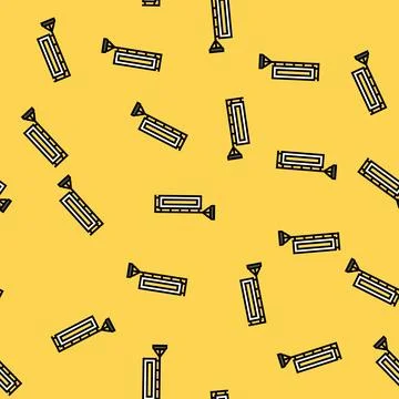 Event flag vector seamless pattern Stock Illustration