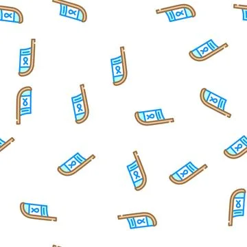 Event flag vector seamless pattern Stock Illustration