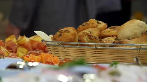 Event food Stock Footage 1095412
