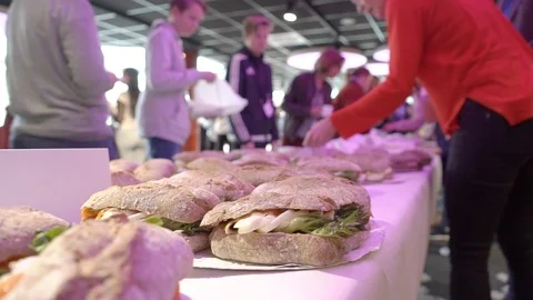 Event food Stock Footage 89493925